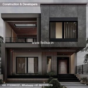 House front design  new house design duplex house design Model No - 0730