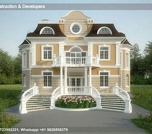 House front design  new house design duplex house design Model No - 0731