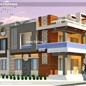 House front design  new house design duplex house design Model No - 0731