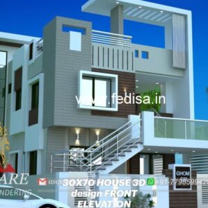 House front design  new house design duplex house design Model No - 0731