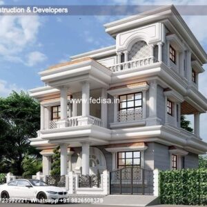 House front design new house design duplex house design Model No - 0736