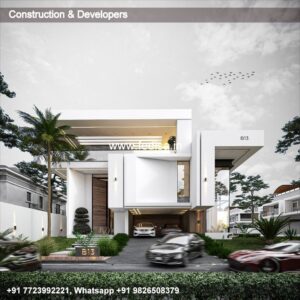 House front design  new house design duplex house design Model No - 0737