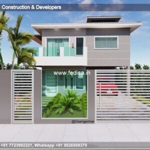House front design  new house design duplex house design Model No - 0740