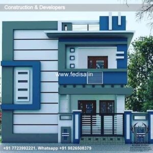 House front design  new house design duplex house design Model No - 0742
