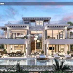 Luxury house house design modern house design -Model No - 0743