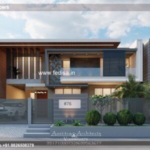 House front design  new house design duplex house design Model No - 0743