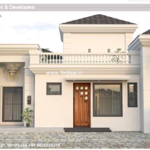 House front design  new house design duplex house design Model No - 0741
