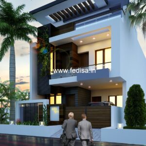 House front design  new house design duplex house design Model No - 0744