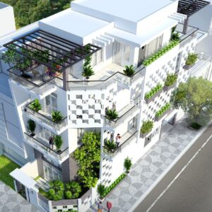 Luxury house house design modern house design -Model No - 0743