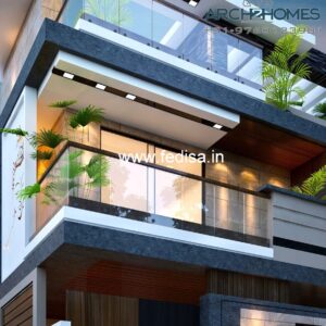 Bungalow house design most expensive house contemporary house Model No - 0744