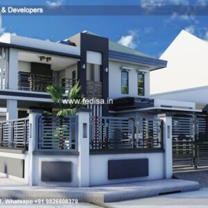 House front design  new house design duplex house design Model No - 0744