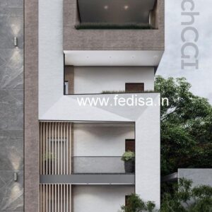 House front design  new house design duplex house design Model No - 0747