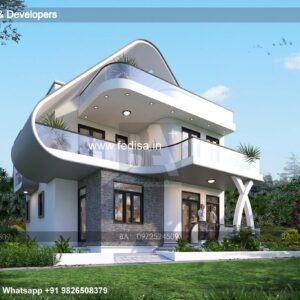 Luxury house house design modern house design -Model No - 0745