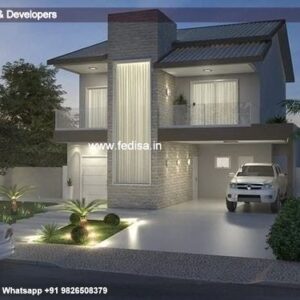 House front design  new house design duplex house design Model No - 0749