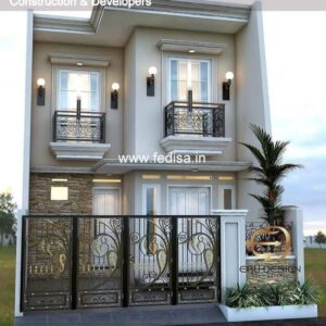 House front design  new house design duplex house design Model No - 0752