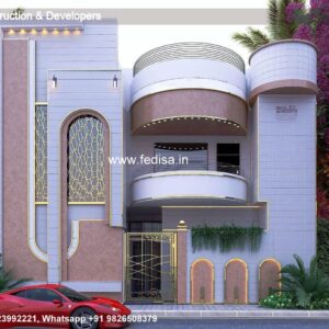 House front design  new house design duplex house design Model No - 0757
