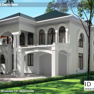 Luxury house house design modern house design -Model No - 0758