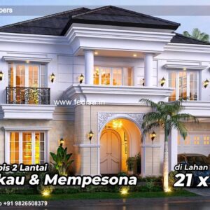Luxury house house design modern house design -Model No - 0759