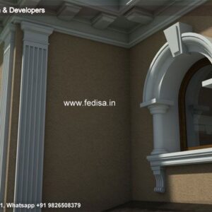 Luxury house house design modern house design -Model No - 0757