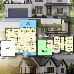 House front design  new house design duplex house design Model No - 0759