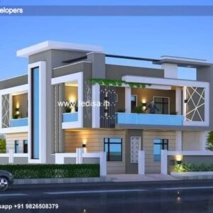 House front design  new house design duplex house design Model No - 0760