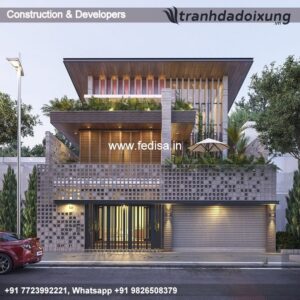 Bungalow house design most expensive house contemporary house Model No - 0764
