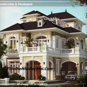 Luxury house house design modern house design -Model No - 0764
