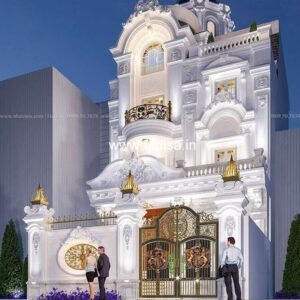 House front design  new house design duplex house design Model No - 0766