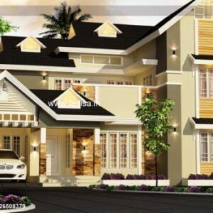 Bungalow house design most expensive house contemporary house Model No - 0766