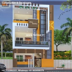 House front design new house design duplex house design Model No - 0767