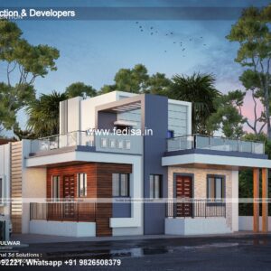 House front design  new house design duplex house design Model No - 0773