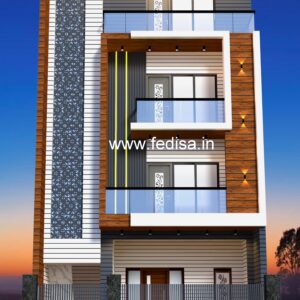 House front design  new house design duplex house design Model No - 0774