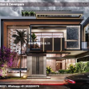 Bungalow house design most expensive house contemporary house Model No - 0779