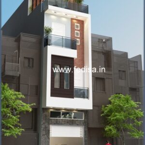 House front design  new house design duplex house design Model No - 0783