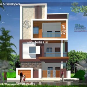 House front design  new house design duplex house design Model No - 0785
