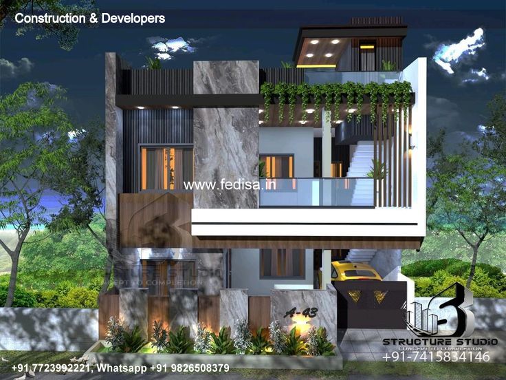 Luxury house house design modern house design -Model No - 0789