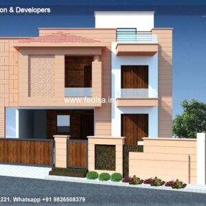 House front design  new house design duplex house design Model No - 0789