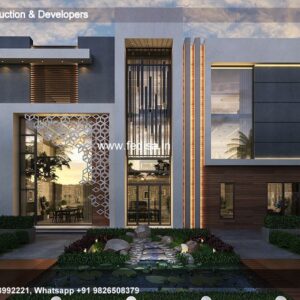 House front design  new house design duplex house design Model No - 0795