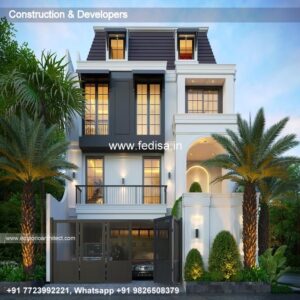 House front design  new house design duplex house design Model No - 0802