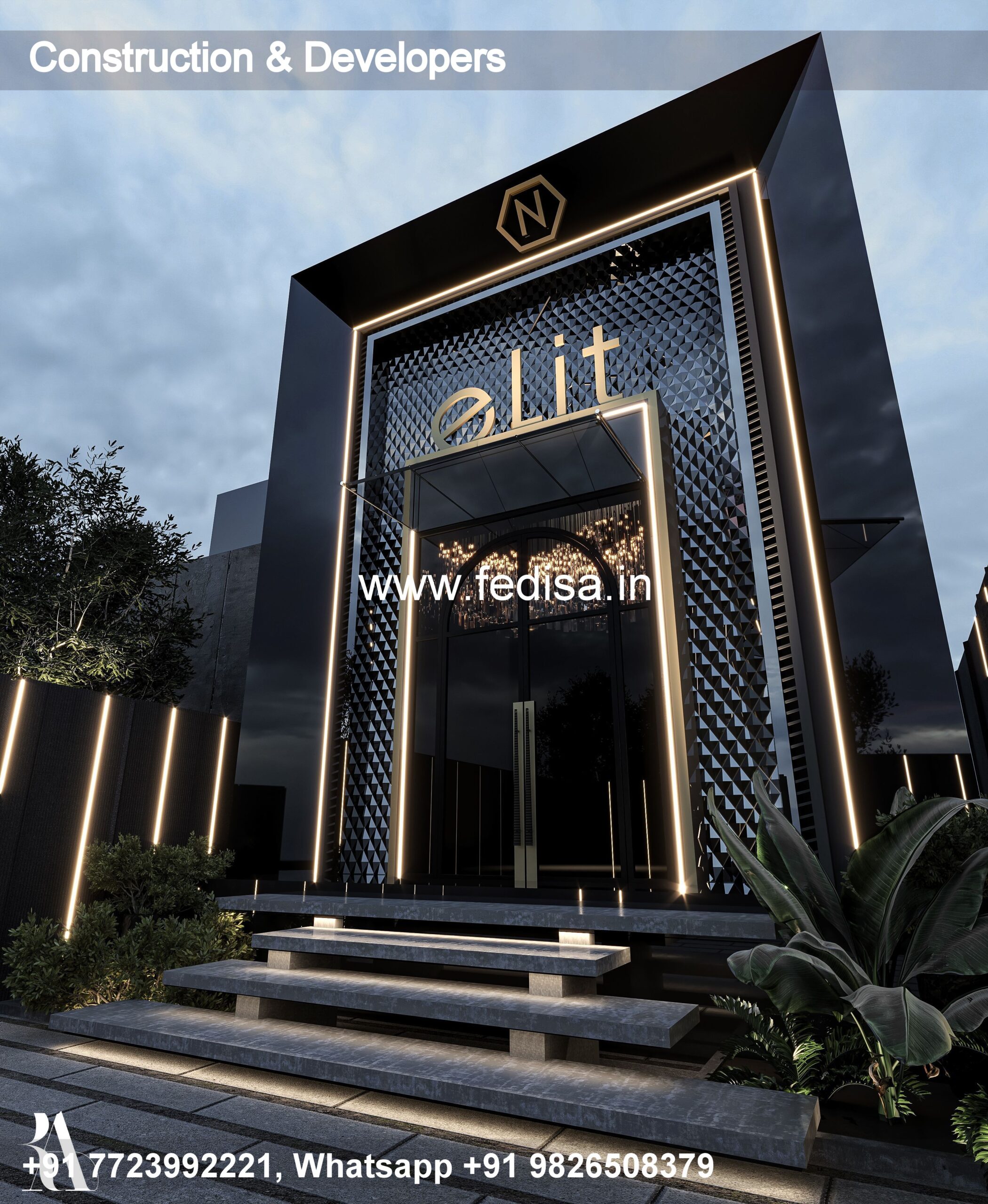 Luxury house house design modern house design -Model No - 0803