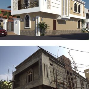 Luxury house house design modern house design -Model No - 0801