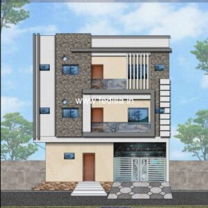 House front design  new house design duplex house design Model No - 0801