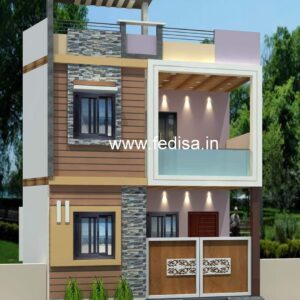 House front design  new house design duplex house design Model No - 0803