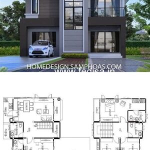 Luxury house house design modern house design -Model No - 0806