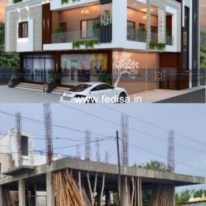 House front design  new house design duplex house design Model No - 0808