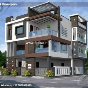 House front design new house design duplex house design Model No - 0810