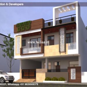 House front design  new house design duplex house design Model No - 0814