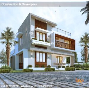 House front design  new house design duplex house design Model No - 0814