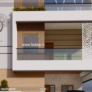 House front design new house design duplex house design Model No - 0815