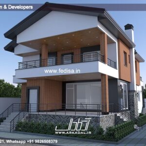 House front design new house design duplex house design Model No - 0816